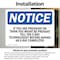 Signmission Safety Culture Sign, 5 in Width, Vinyl Decal, Rectangle OS-2PACK-NS-D-35-L-13616 - alternate 4